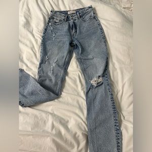 Abercrombie & Fitch straight leg denim jeans